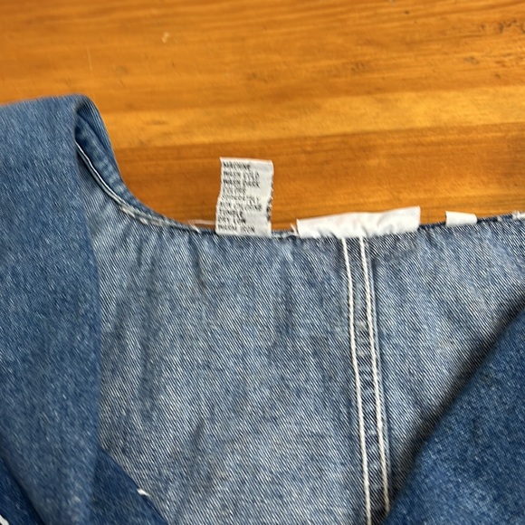 Nautical Denim Sheath Dress - Picture 10 of 15